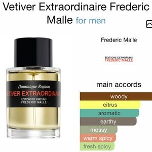 Frederic Malle Vetiver Extraordinaire - Black and Gold Bottle